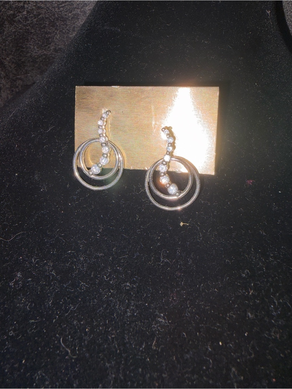 Elegant Silver Hoop and Pearl Drop Earrings - Women Jewelry